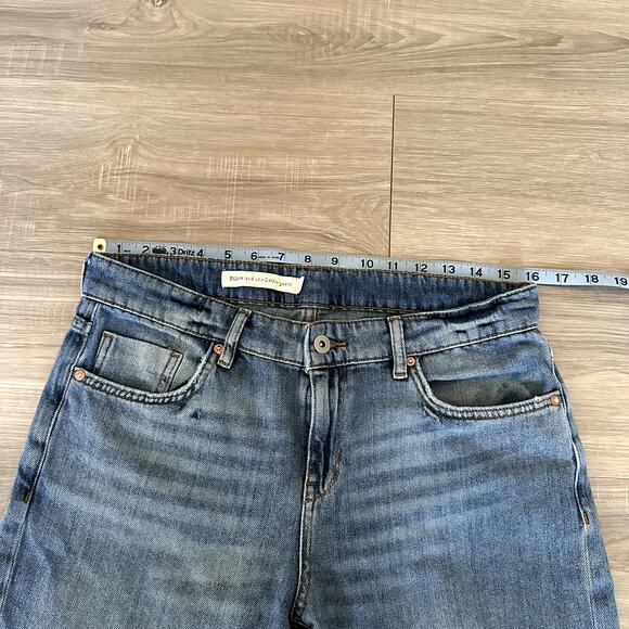 Anthropologie Pilcro and the Letterpress Straight Leg Medium Wash Jeans Size 30 - Picture 5 of 11
